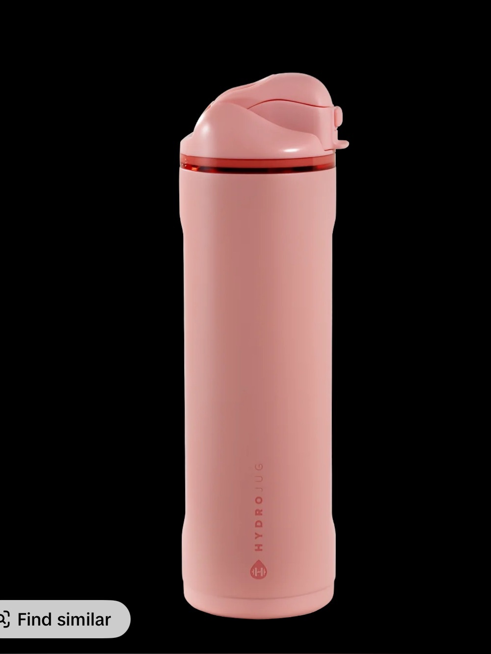HydroJug Pink Insulated Travel Bottle